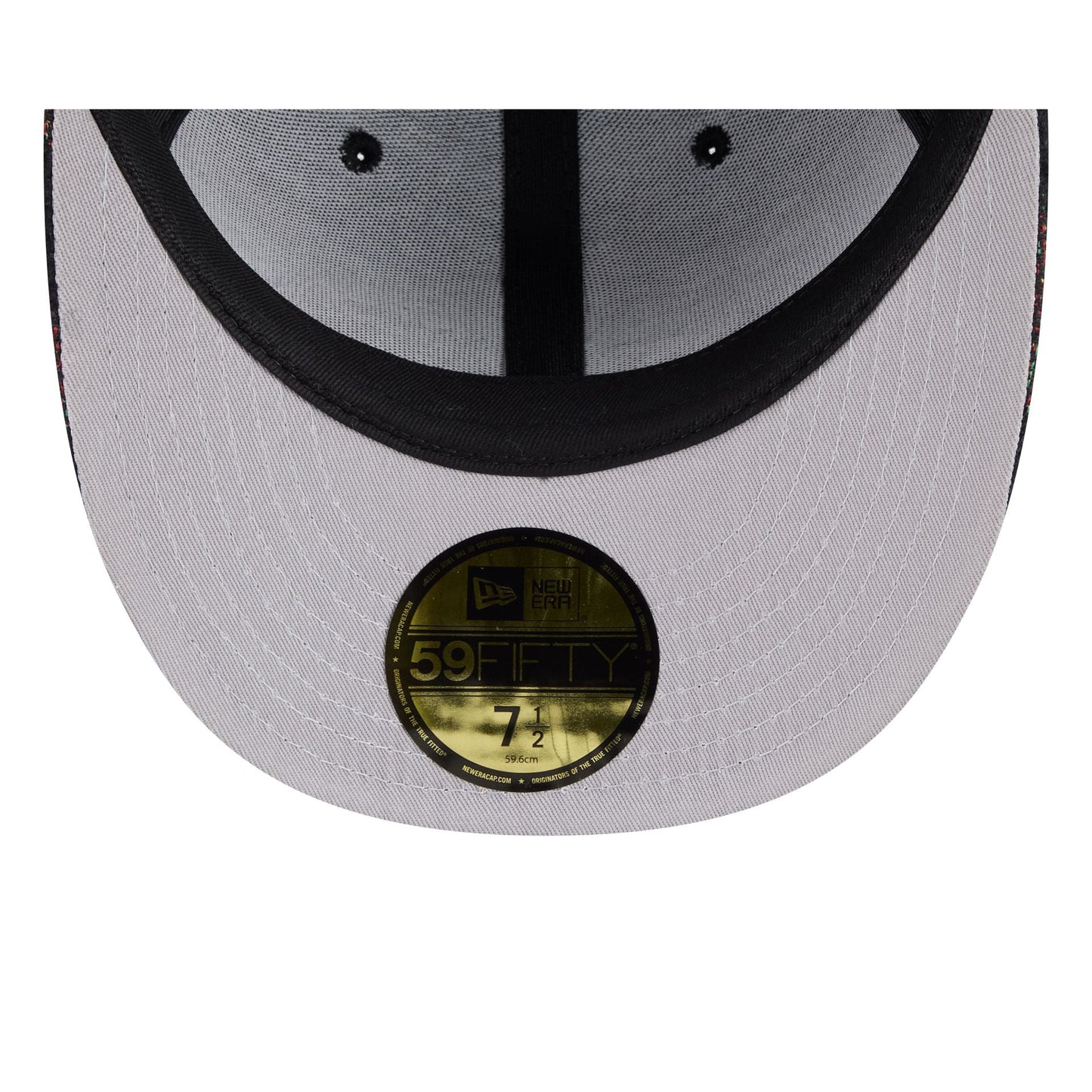 Detroit Pistons Three Looms Jacquard Chenille 59FIFTY Fitted Hat