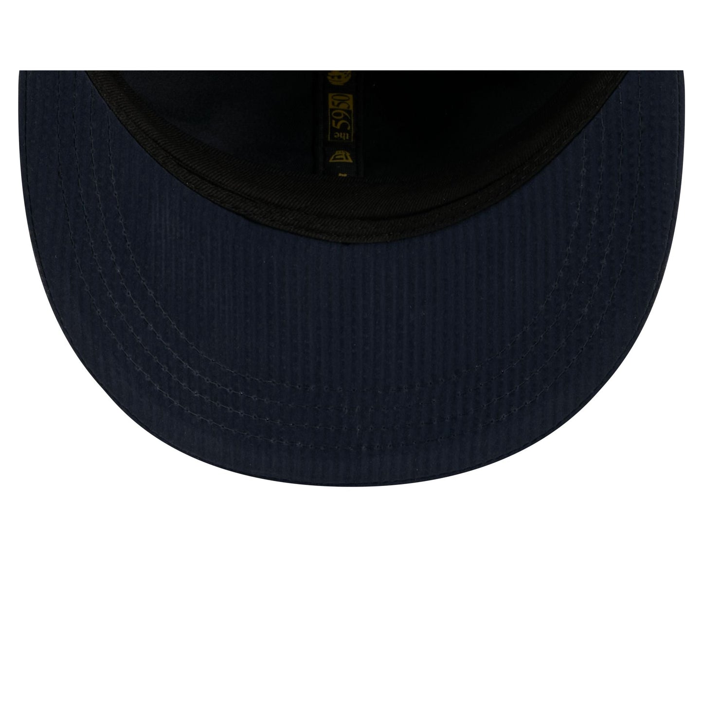 New Era Cap Navy Seersucker Retro Crown 59FIFTY Fitted Hat