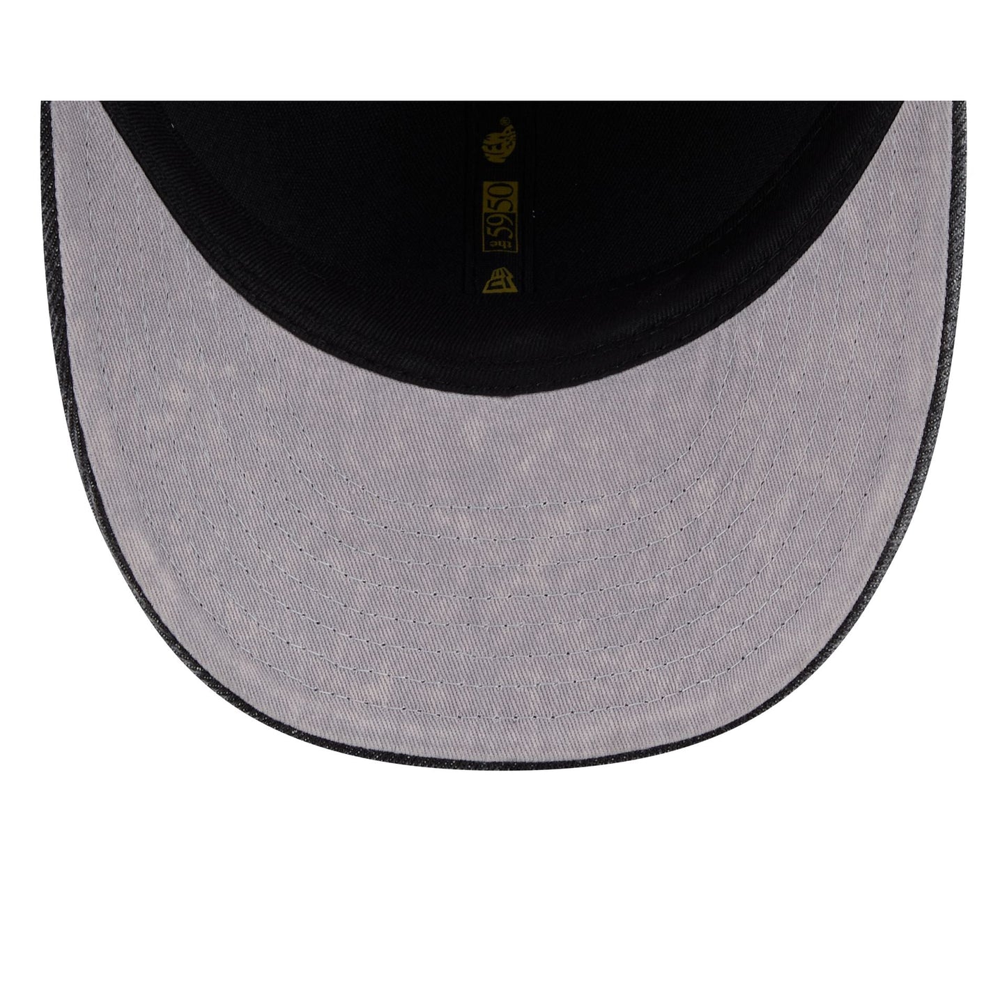 Atlanta Braves Black Denim Low Profile 59FIFTY Fitted Hat
