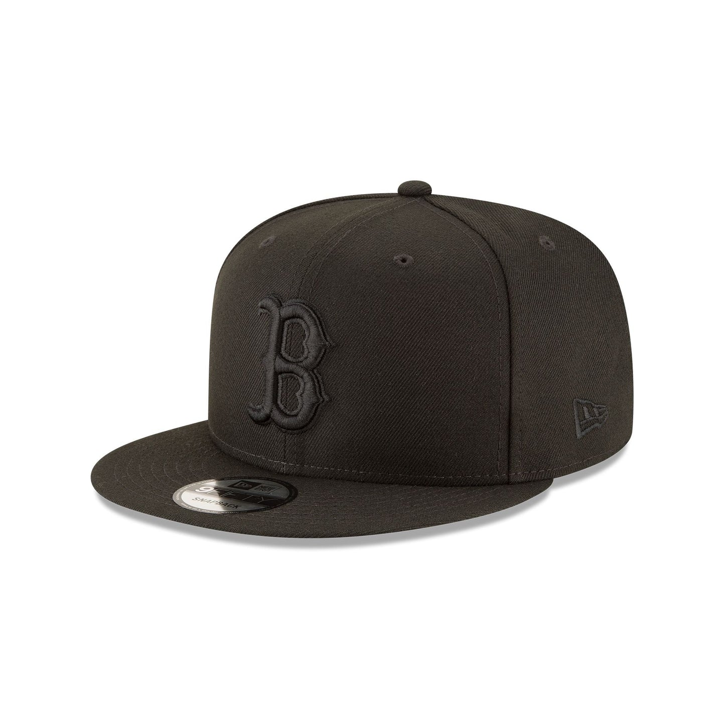 Boston Red Sox Basic All Black 9FIFTY Snapback Hat