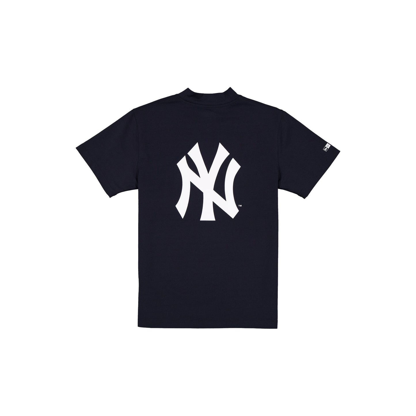 New York Yankees Mockneck Navy T-Shirt