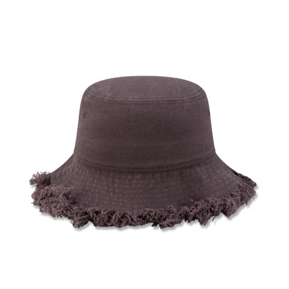 New Era Cap Frayed Edge Bucket Hat