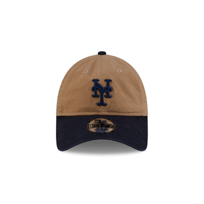 New York Mets Khaki 9FORTY Adjustable Hat