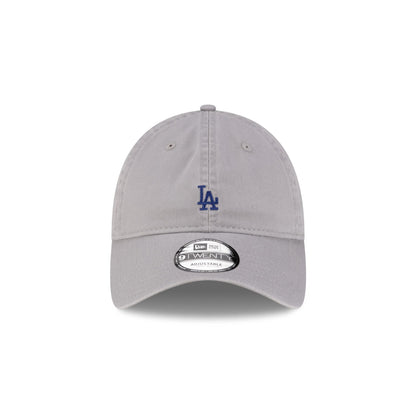 Los Angeles Dodgers Mini Logo Gray 9TWENTY Adjustable Hat