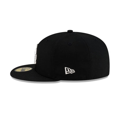 Los Angeles Dodgers Pearl Logo 59FIFTY Fitted Hat