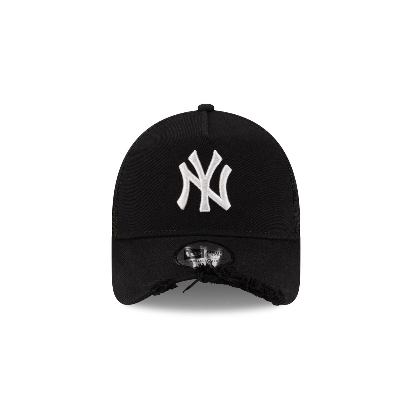New York Yankees Distressed Twill 9FORTY A-Frame Trucker Hat