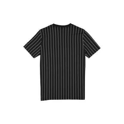 Buffalo Sabres Alternate Throwback Pinstripe Wordmark T-Shirt