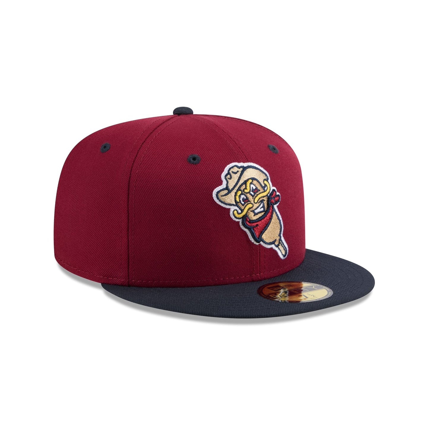 Frisco RoughRiders Theme Night Maroon 59FIFTY Fitted Hat