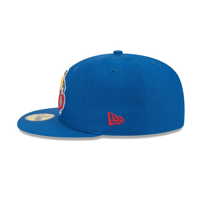 Round Rock Express Theme Night Blue 59FIFTY Fitted Hat