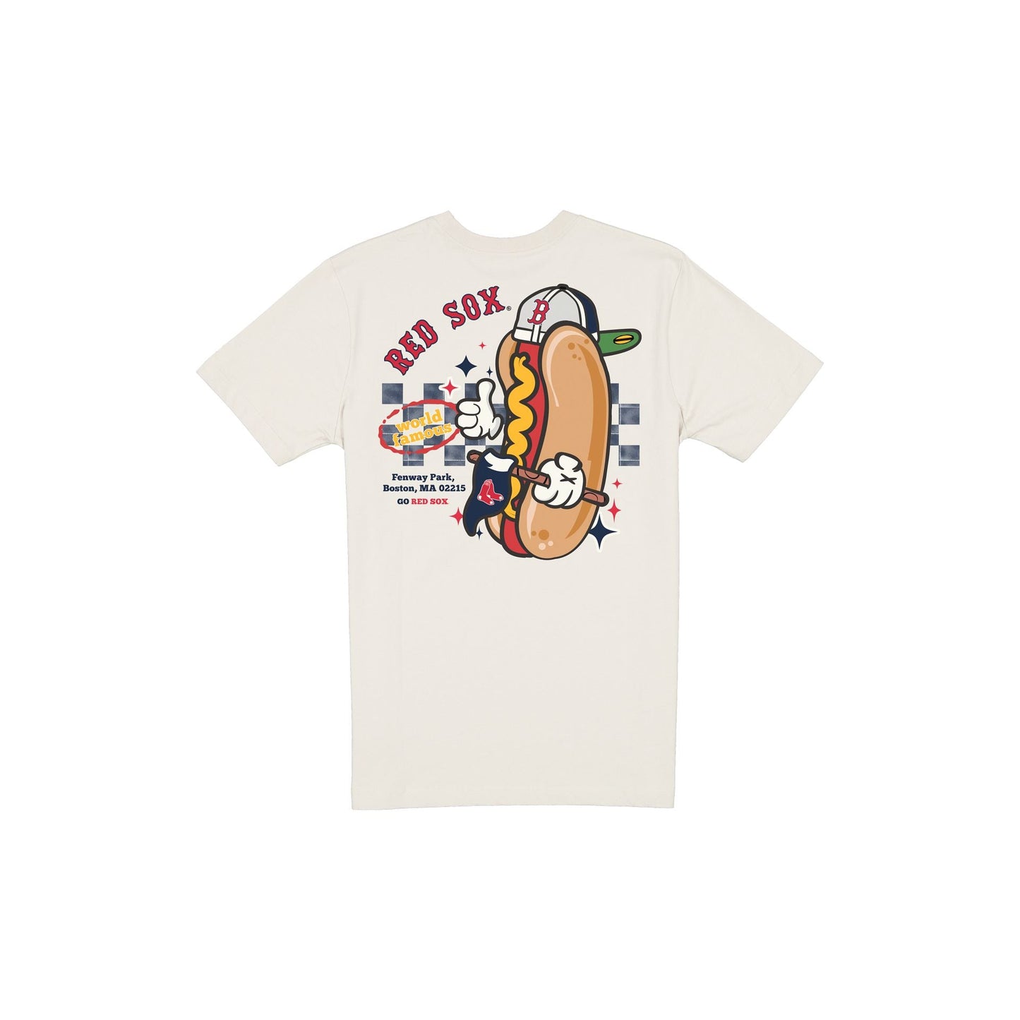 Boston Red Sox Game Day Ballpark Hot Dog T-Shirt