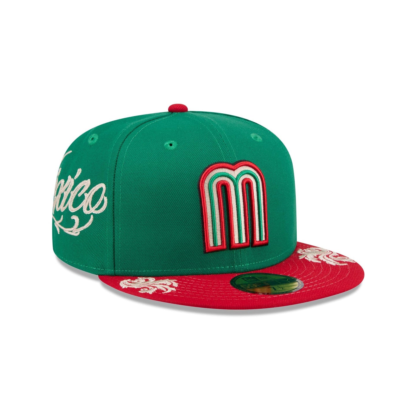 Mexico Baseball Script 59FIFTY Fitted Hat