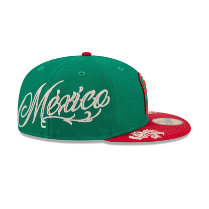 Mexico Baseball Script 59FIFTY Fitted Hat