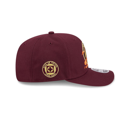 Cruz Azul Flames 9SEVENTY Stretch-Snap Hat