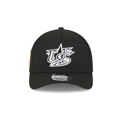 USA World Baseball Classic Black and White 9FORTY M-Crown A-Frame Snapback Hat