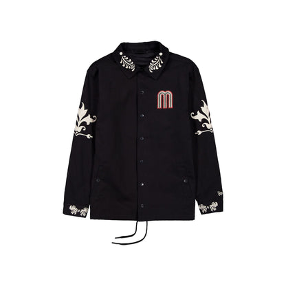 Mexico Baseball Script Coaches Jacket