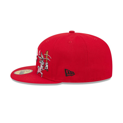 Cincinnati Reds Bugs Bunny Swing 59FIFTY Fitted Hat