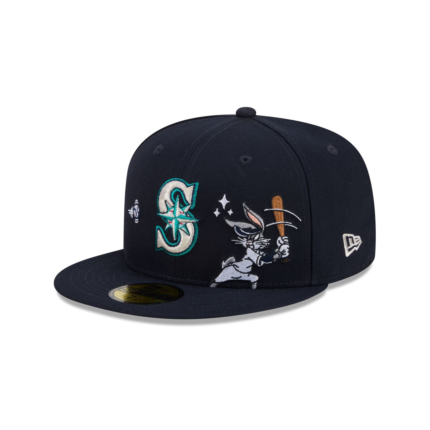 Seattle Mariners Bugs Bunny Swing 59FIFTY Fitted Hat