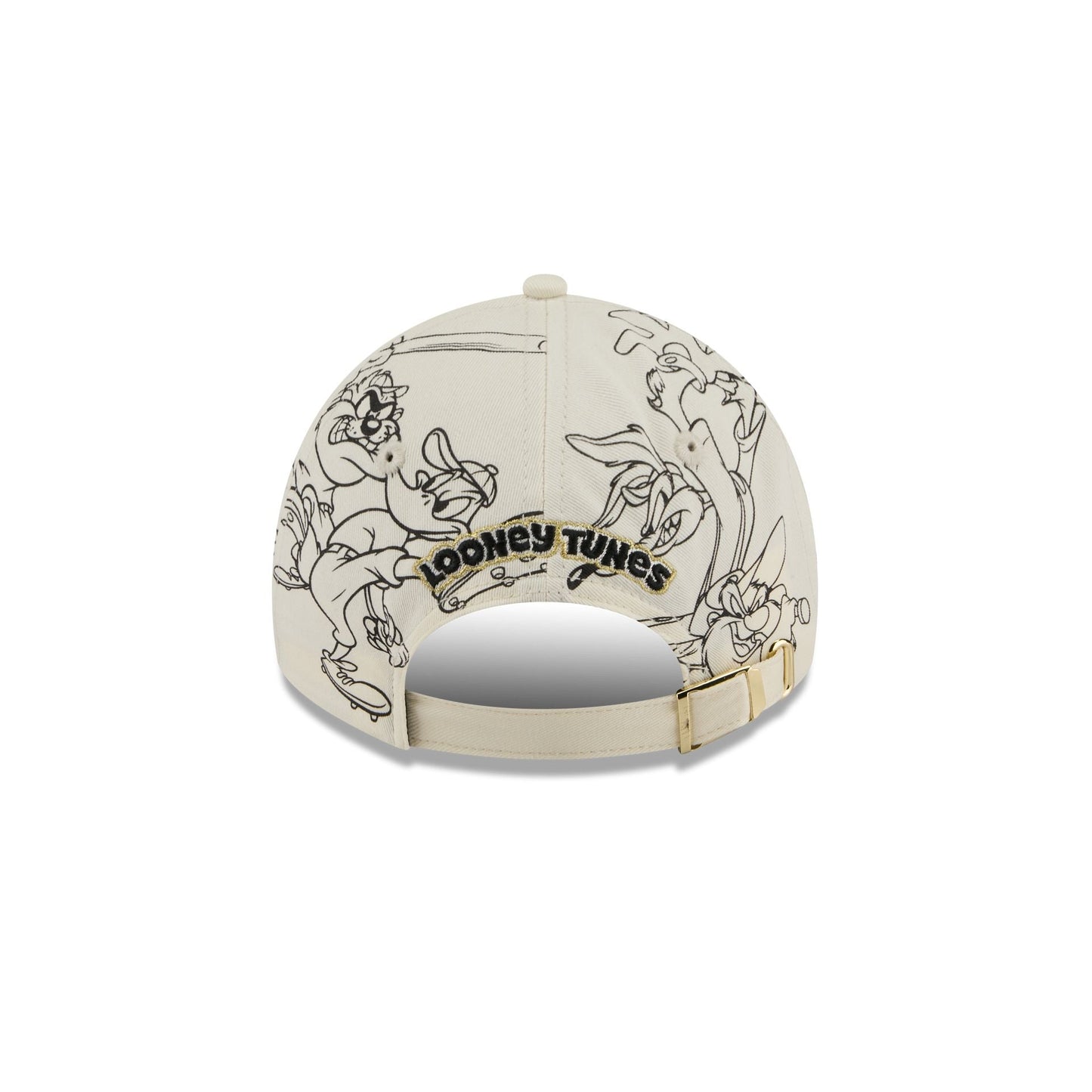 MLB Looney Tunes Chrome White Casual Classic Adjustable Hat