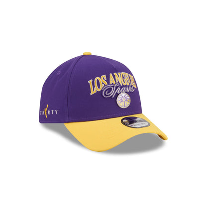 Los Angeles Sparks 2026 Tip-Off 9FORTY A-Frame Snapback Hat
