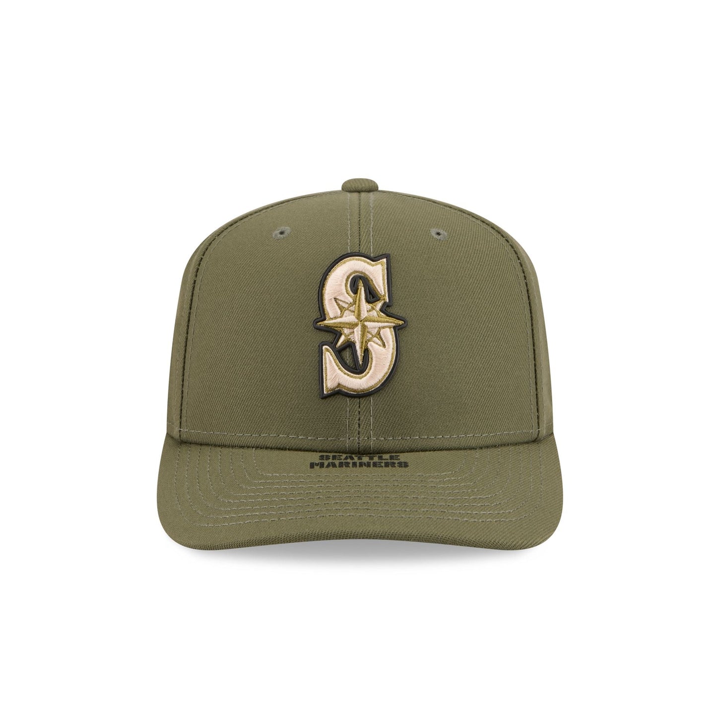 Seattle Mariners Armed Forces Day 2026 9SEVENTY Stretch-Snap Hat