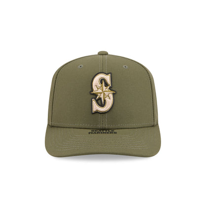 Seattle Mariners Armed Forces Day 2026 9SEVENTY Stretch-Snap Hat