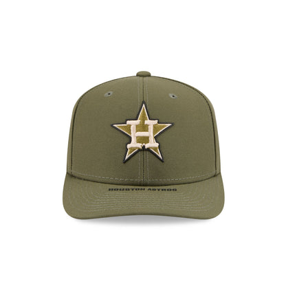Houston Astros Armed Forces Day 2026 9SEVENTY Stretch-Snap Hat