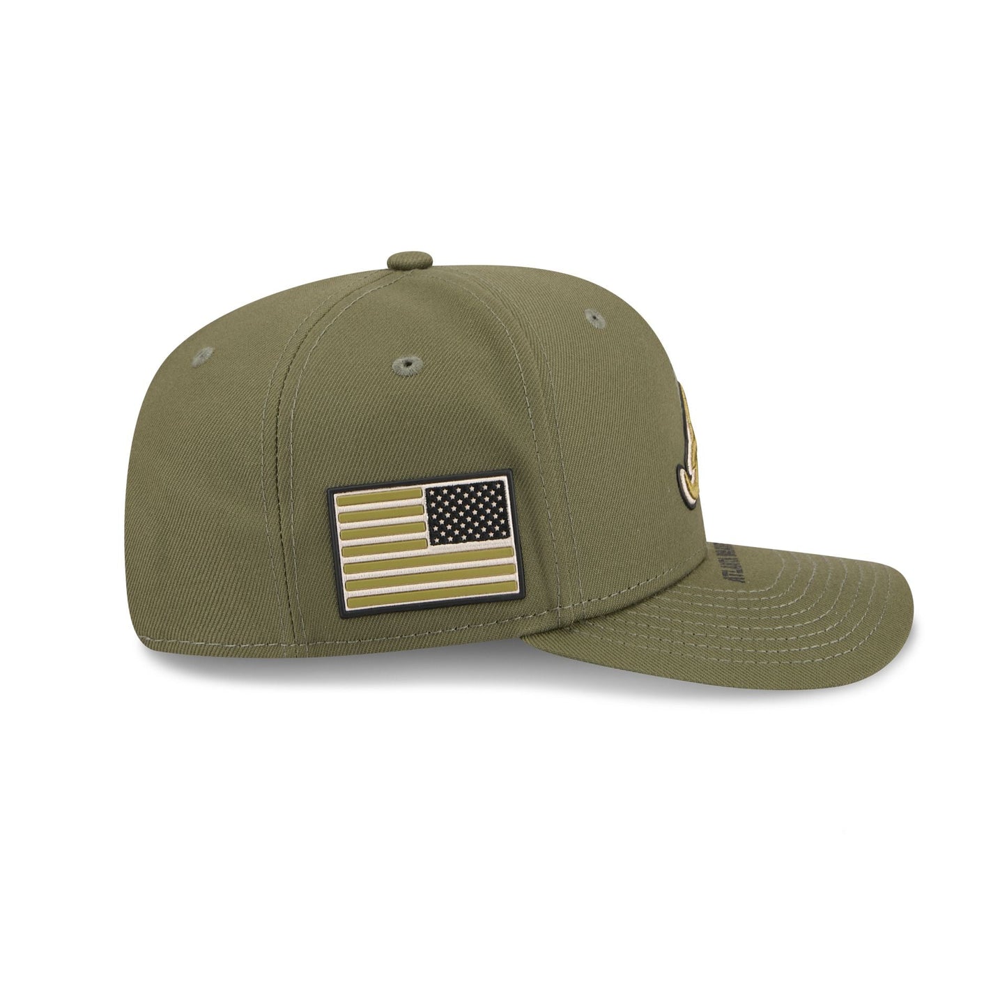 Atlanta Braves Armed Forces Day 2026 9SEVENTY Stretch-Snap Hat