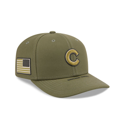 Chicago Cubs Armed Forces Day 2026 9SEVENTY Stretch-Snap Hat