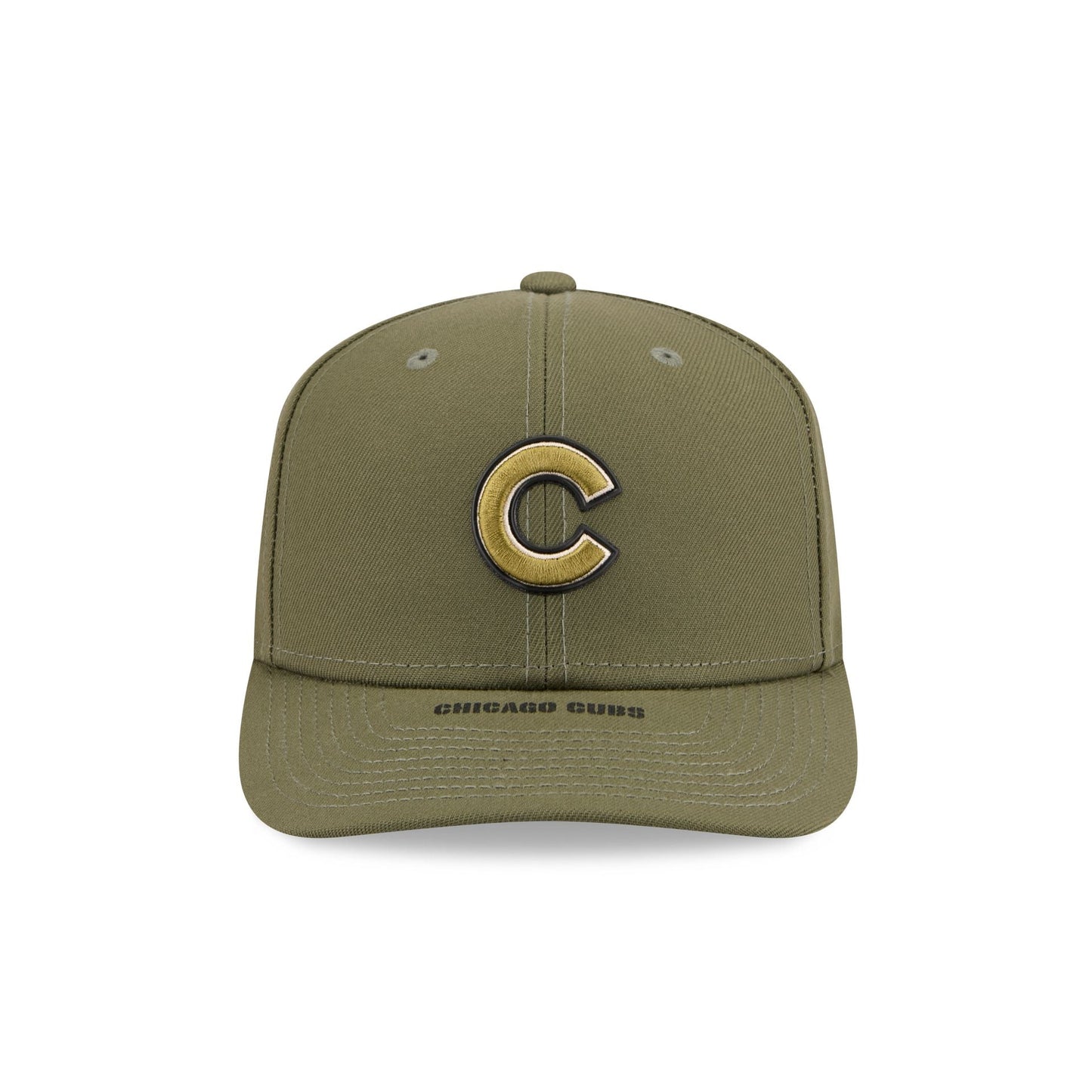 Chicago Cubs Armed Forces Day 2026 9SEVENTY Stretch-Snap Hat