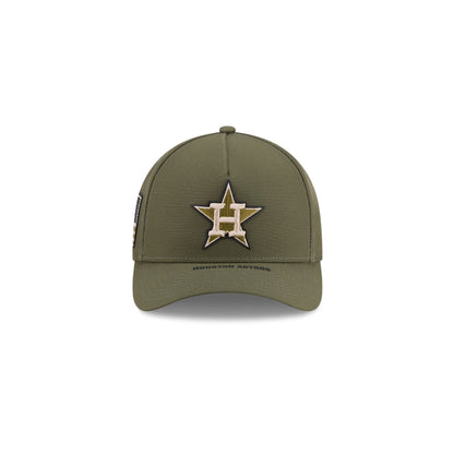 Houston Astros Armed Forces Day 2026 Kids 9FORTY M-Crown A-Frame Snapback Hat