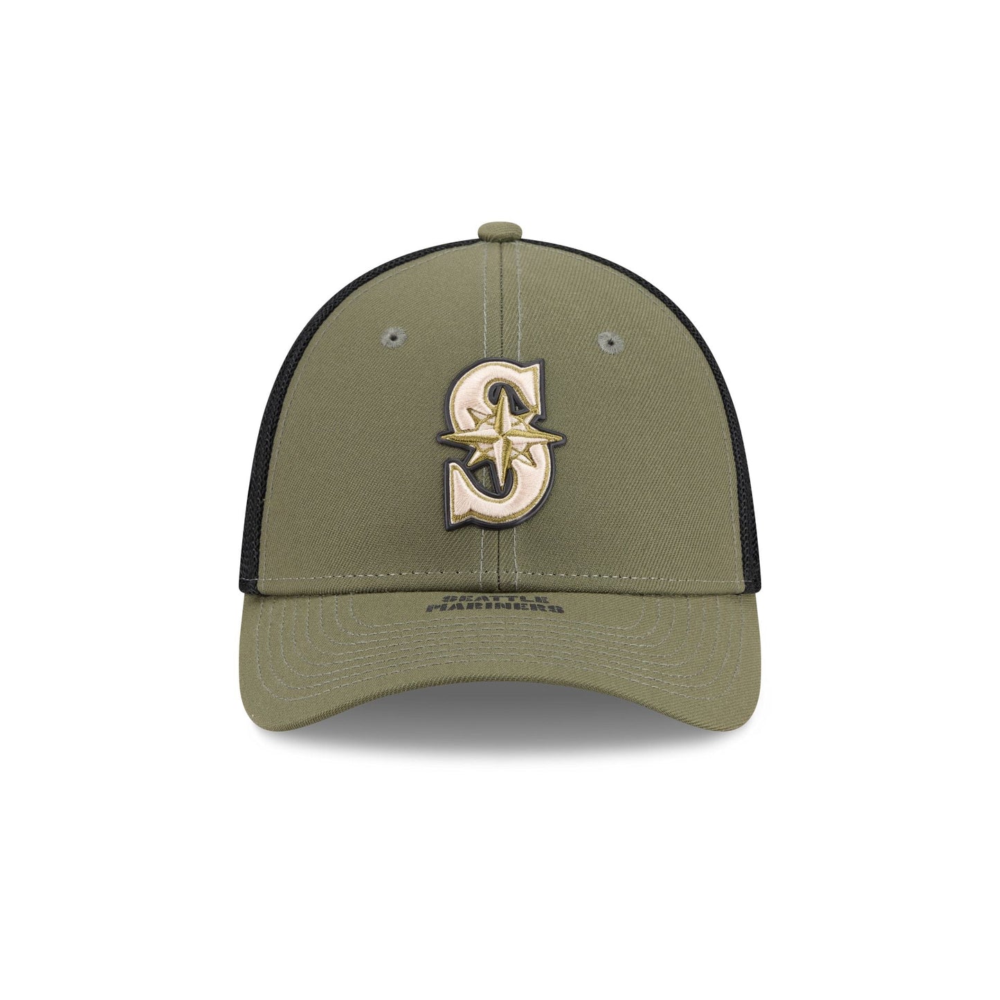 Seattle Mariners Armed Forces Day 2026 39THIRTY M-Crown Stretch Fit Hat