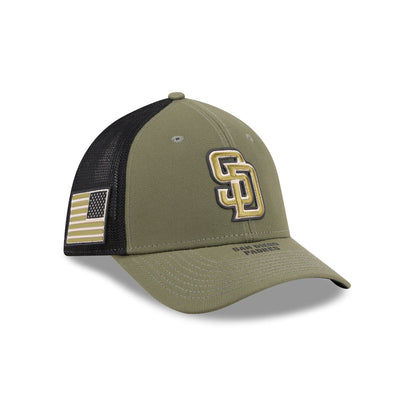 San Diego Padres Armed Forces Day 2026 39THIRTY M-Crown Stretch Fit Hat