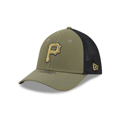 Pittsburgh Pirates Armed Forces Day 2026 39THIRTY M-Crown Stretch Fit Hat