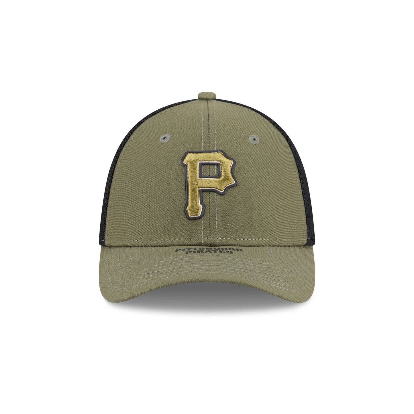 Pittsburgh Pirates Armed Forces Day 2026 39THIRTY M-Crown Stretch Fit Hat