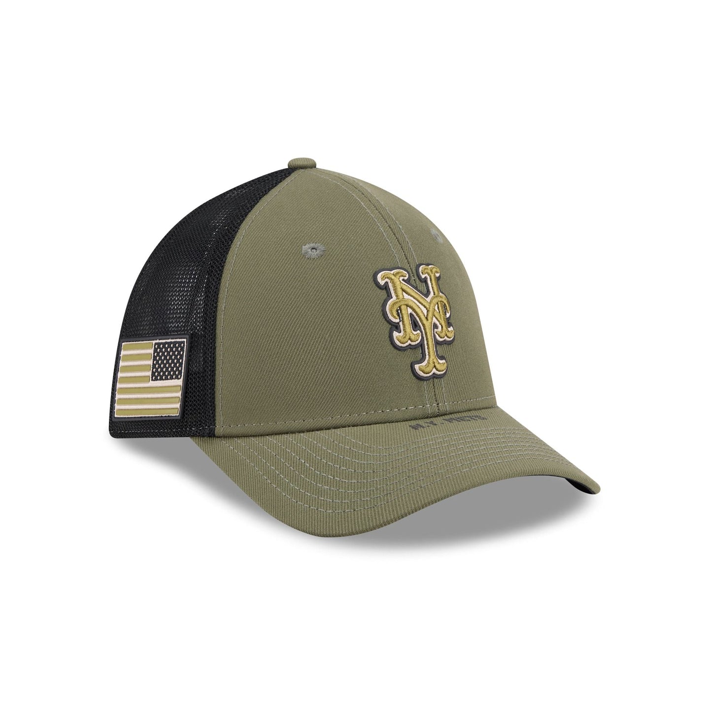 New York Mets Armed Forces Day 2026 39THIRTY M-Crown Stretch Fit Hat