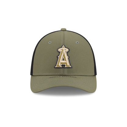 Los Angeles Angels Armed Forces Day 2026 39THIRTY M-Crown Stretch Fit Hat