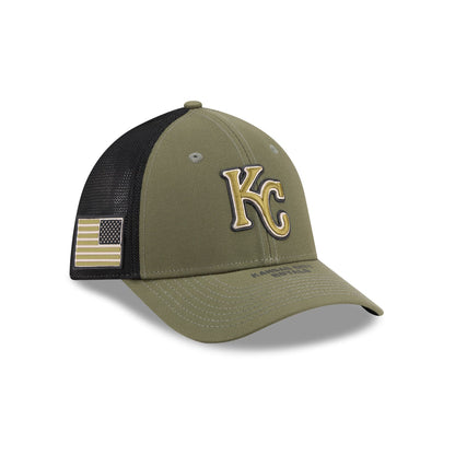 Kansas City Royals Armed Forces Day 2026 39THIRTY M-Crown Stretch Fit Hat