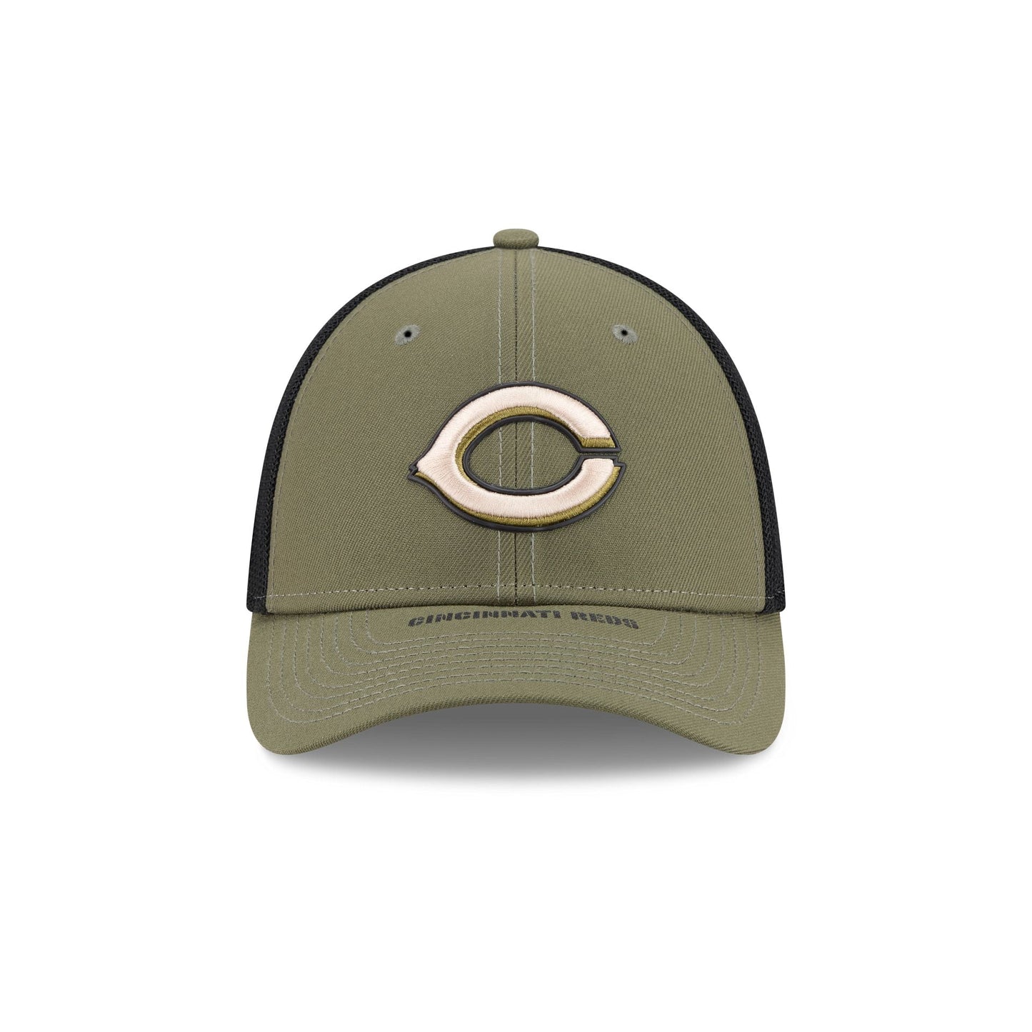 Cincinnati Reds Armed Forces Day 2026 39THIRTY M-Crown Stretch Fit Hat