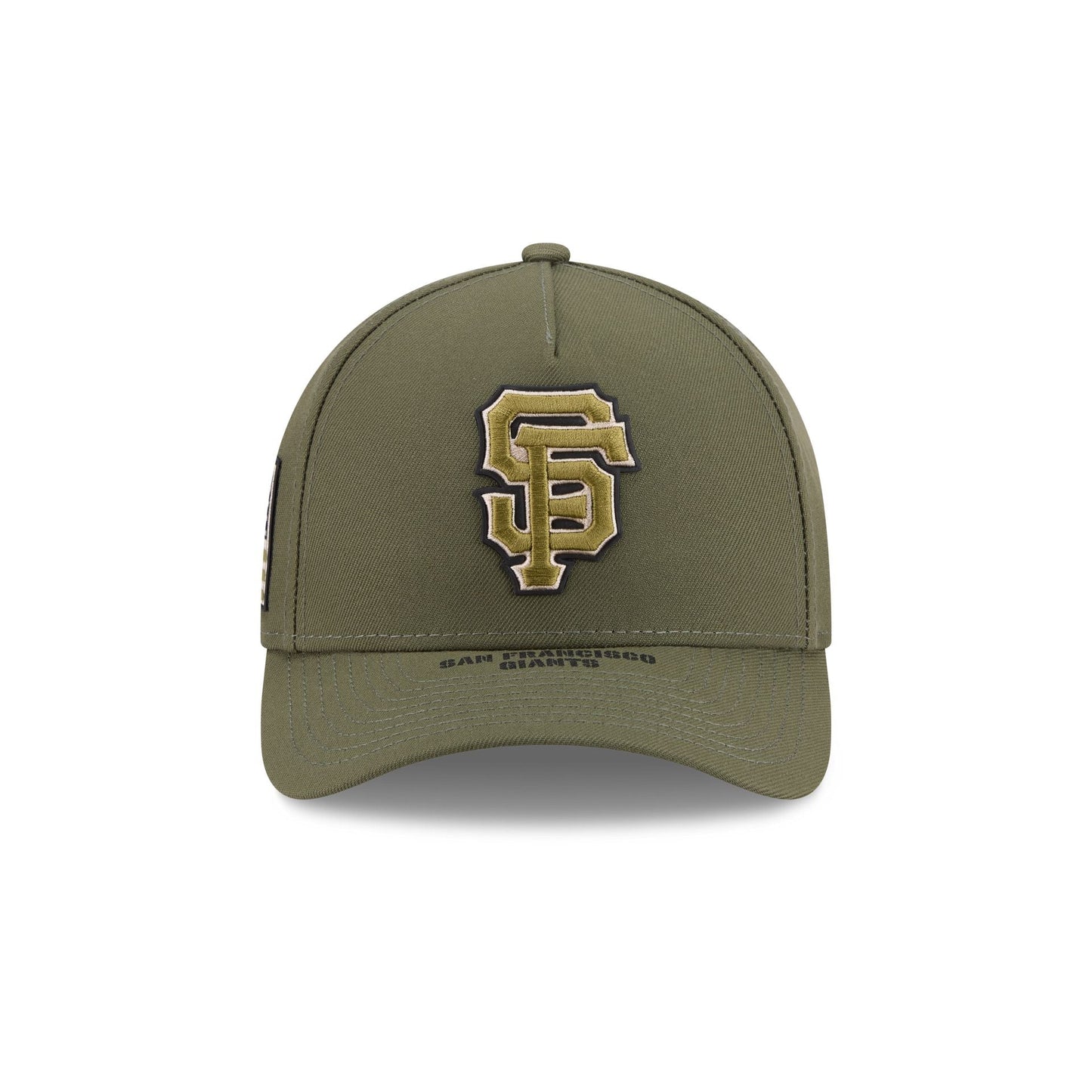 San Francisco Giants Armed Forces Day 2026 9FORTY M-Crown A-Frame Snapback Hat
