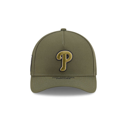 Philadelphia Phillies Armed Forces Day 2026 9FORTY M-Crown A-Frame Snapback Hat