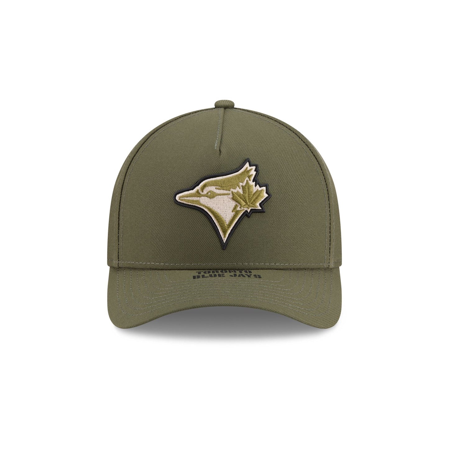 Toronto Blue Jays Armed Forces Day 2026 9FORTY M-Crown A-Frame Snapback Hat