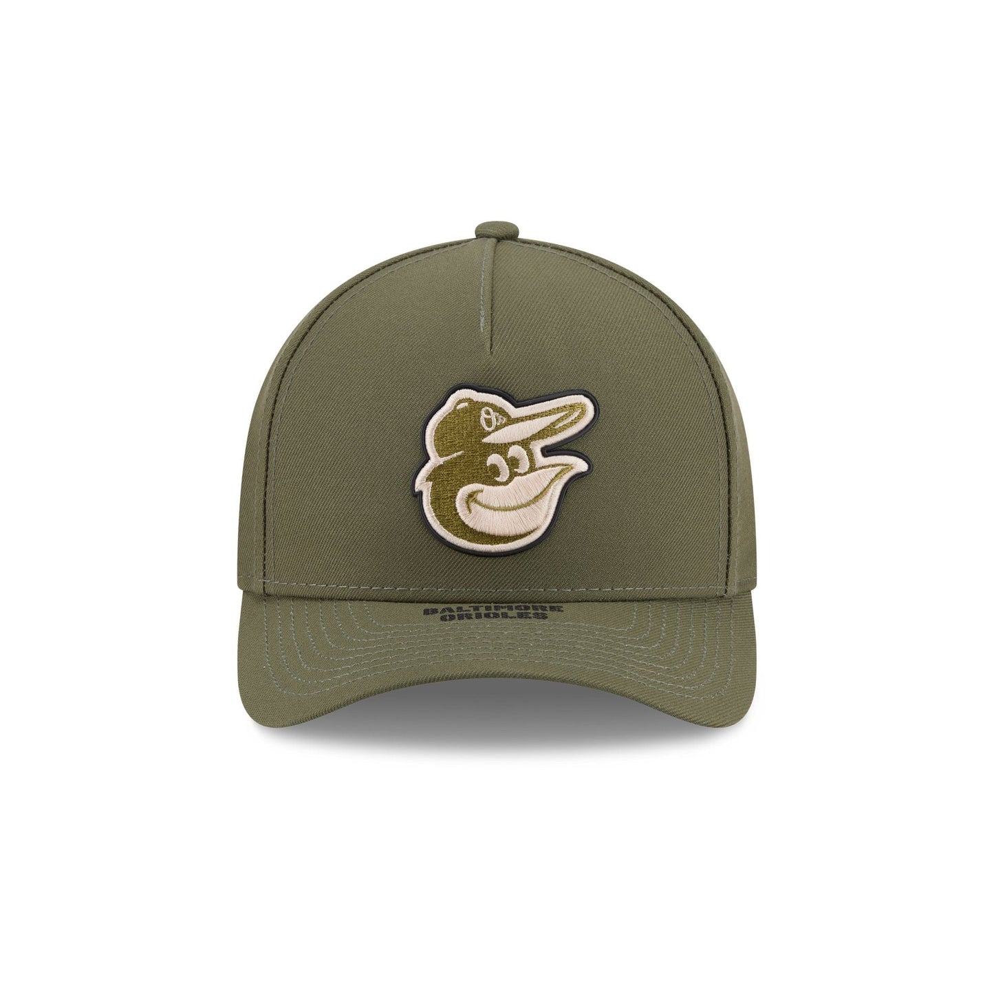 Baltimore Orioles Armed Forces Day 2026 9FORTY M-Crown A-Frame Snapback Hat