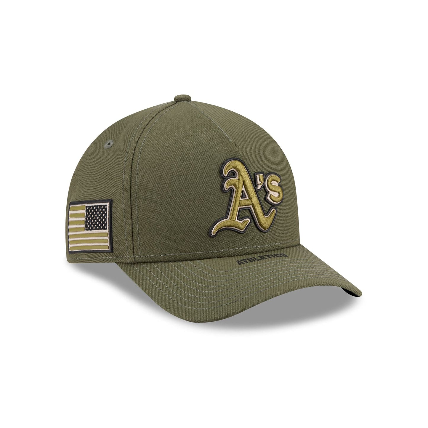 Athletics Armed Forces Day 2026 9FORTY M-Crown A-Frame Snapback Hat