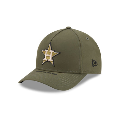 Houston Astros Armed Forces Day 2026 9FORTY M-Crown A-Frame Snapback Hat