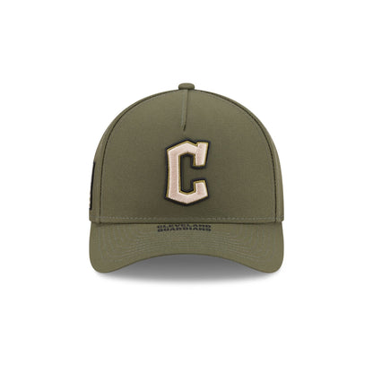 Cleveland Guardians Armed Forces Day 2026 9FORTY M-Crown A-Frame Snapback Hat