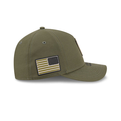 Cleveland Guardians Armed Forces Day 2026 9FORTY M-Crown A-Frame Snapback Hat
