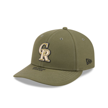 Colorado Rockies Armed Forces Day 2026 Low Profile 59FIFTY Fitted Hat