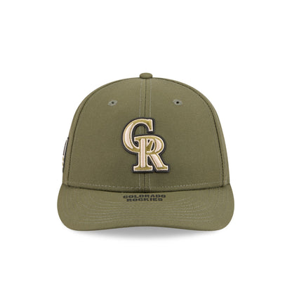 Colorado Rockies Armed Forces Day 2026 Low Profile 59FIFTY Fitted Hat