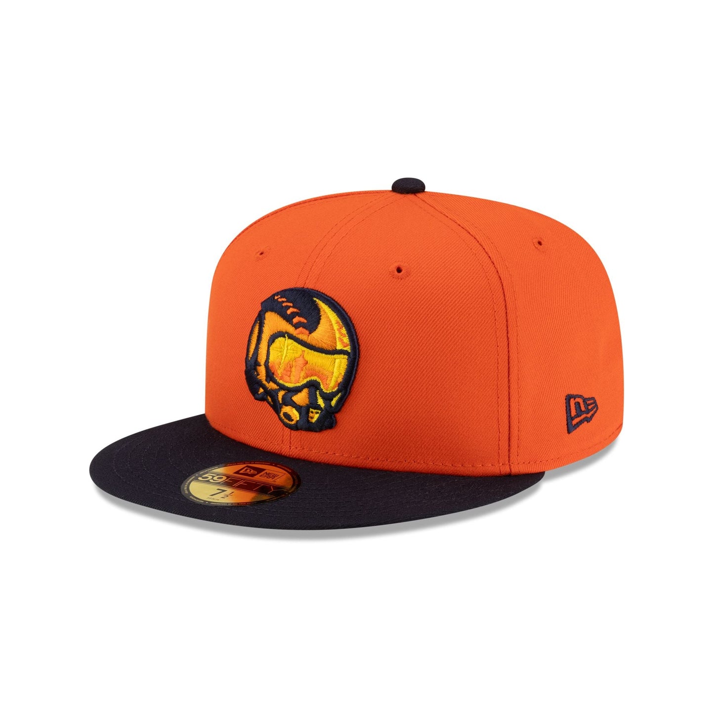 Las Vegas Aviators Authentic Collection Alt Orange 59FIFTY Fitted Hat