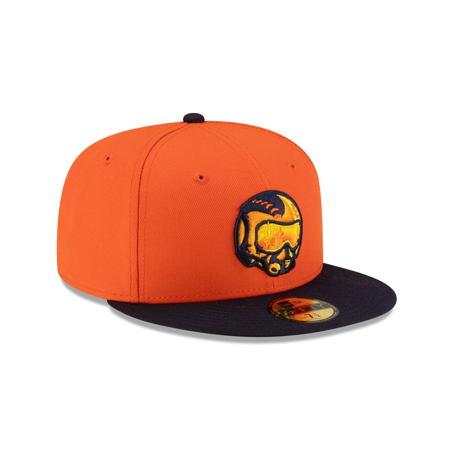 Las Vegas Aviators Authentic Collection Alt Orange 59FIFTY Fitted Hat